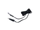 Charger connection cable with plug for