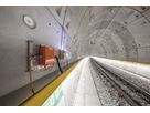 LaneLED Sicherheitsbeleuchtung im Bahntunnel Glatscheras – durchgehende Not- und Fluchtwegbeleuchtung mit integrierter Stromversorgung