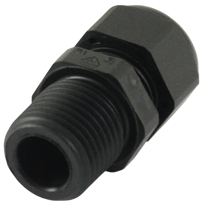 Norm-Kabelverschr. M16x1,5 IP68 schwarz