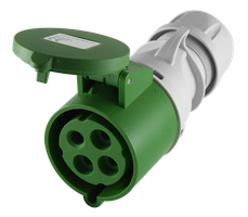 Presa in plastica dura CEE IP44/IP54
