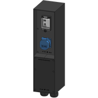 Boîtier de distribution type 4512, noir