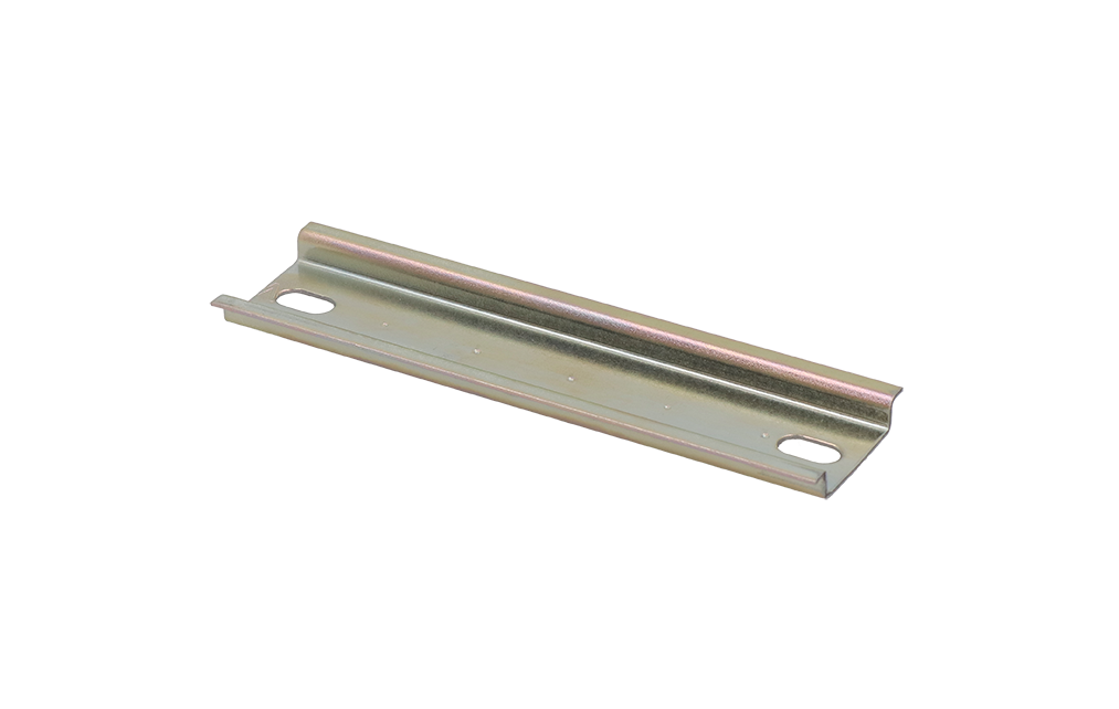 Rail profilé en acier 35x7,5mm perforé, l=108mm