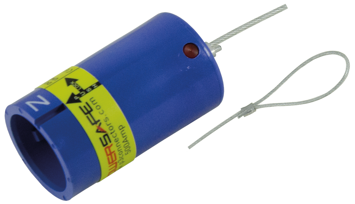 Protective cap IP67 blue