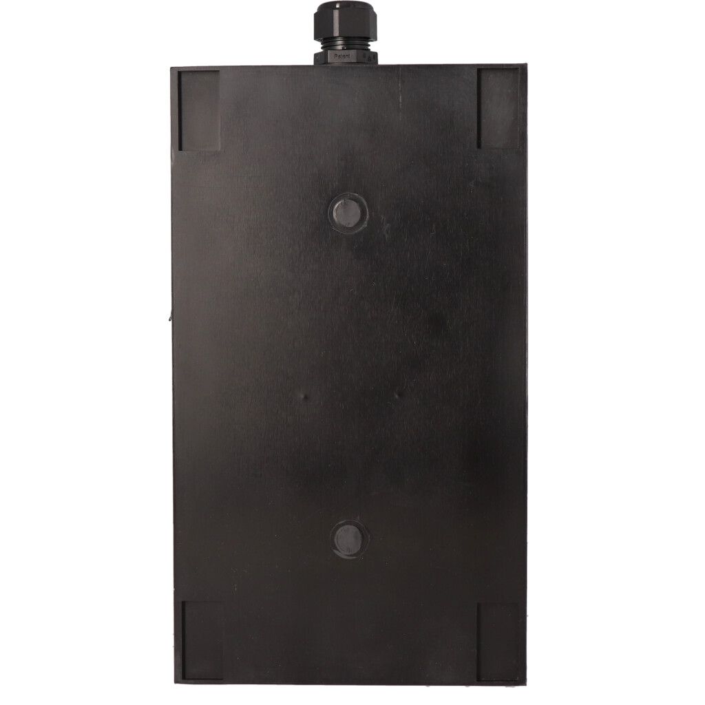 Hartgummiverteiler Typ 7250, schwarz