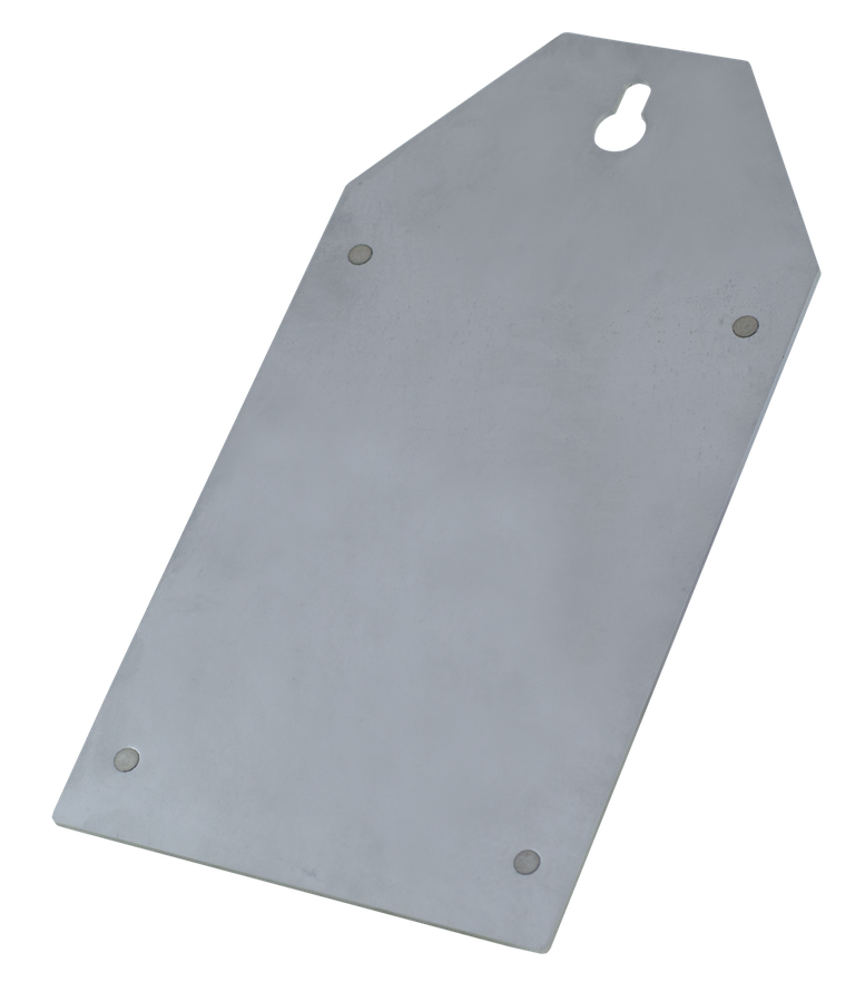 Plaque de montage inoxydable, V2A
