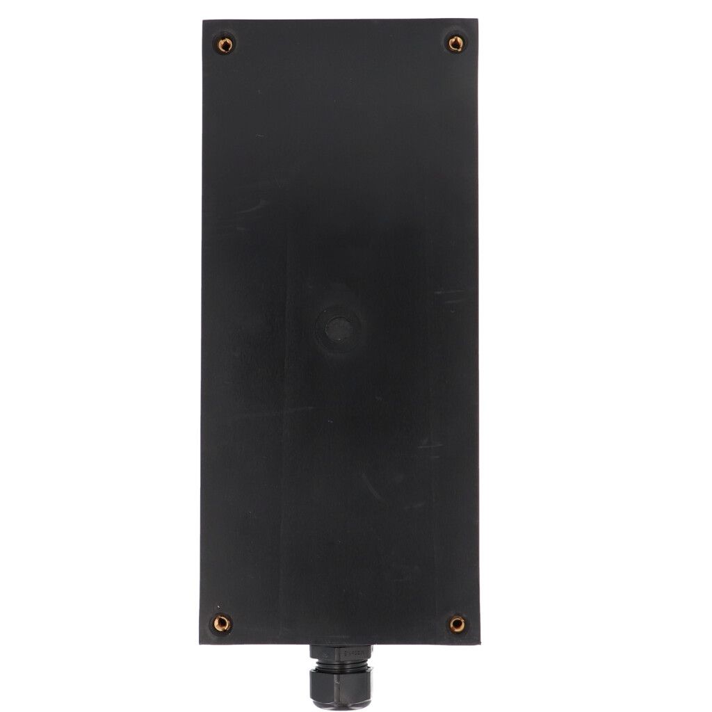 Small hard rubber distributor box type 2812, black