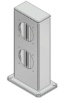 Power column ES 100, anodised aluminium