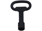 Key semicicular 13mm, black