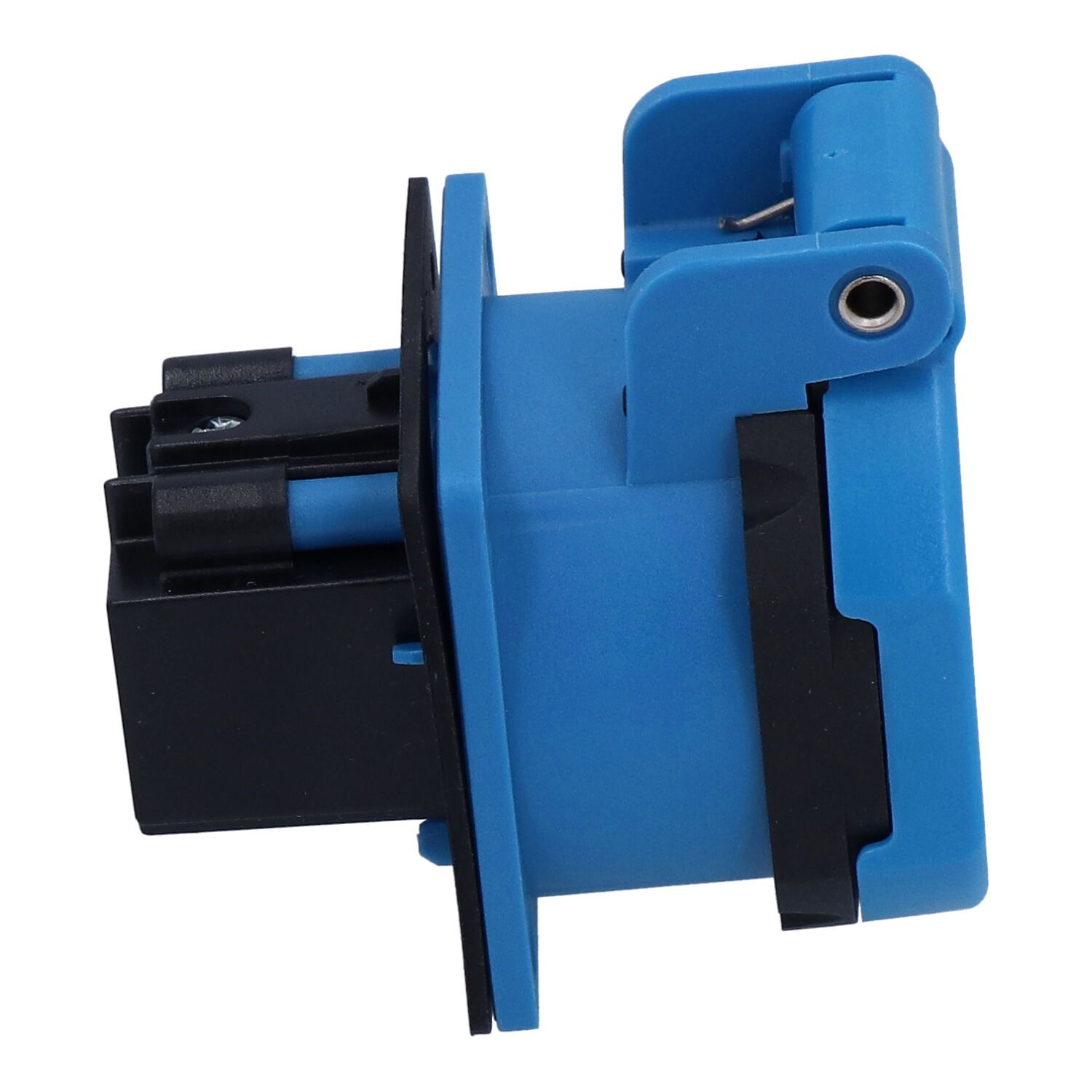 Einbausteckdose Typ 23 IP55 blau