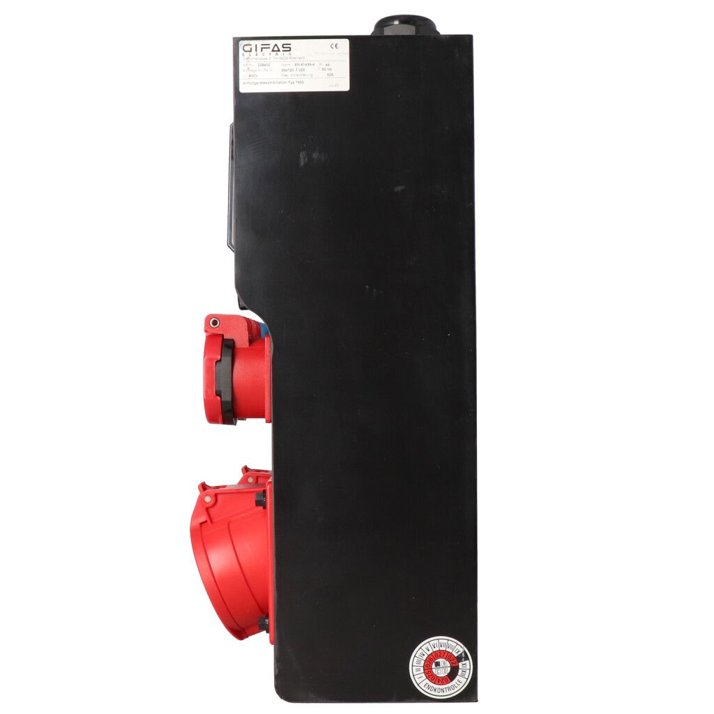 Quadro elettrico in gomma tipo 7400 nero