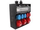 Quadro elettrico in gomma dura tipo 7700, nero
