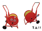 Cable reel steel type 505, red