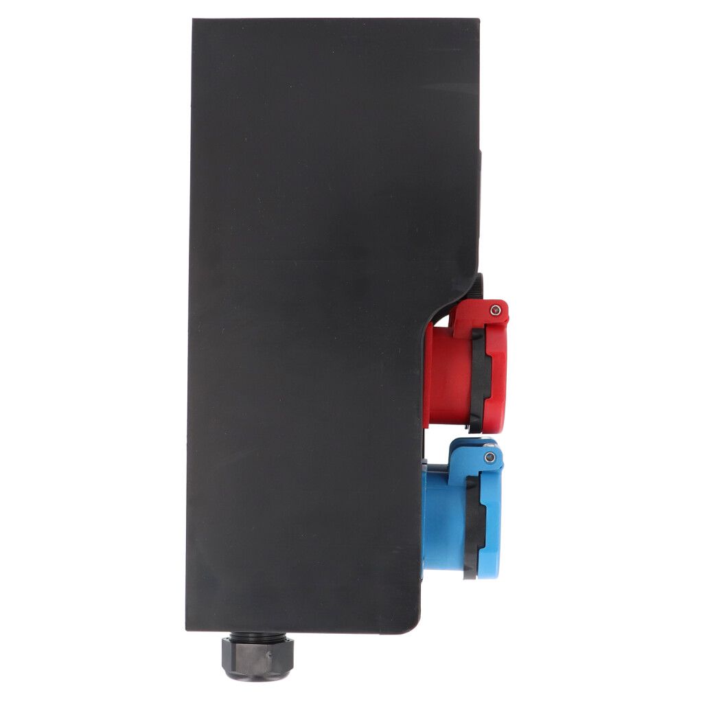 Hartgummiverteiler Typ 7200, schwarz