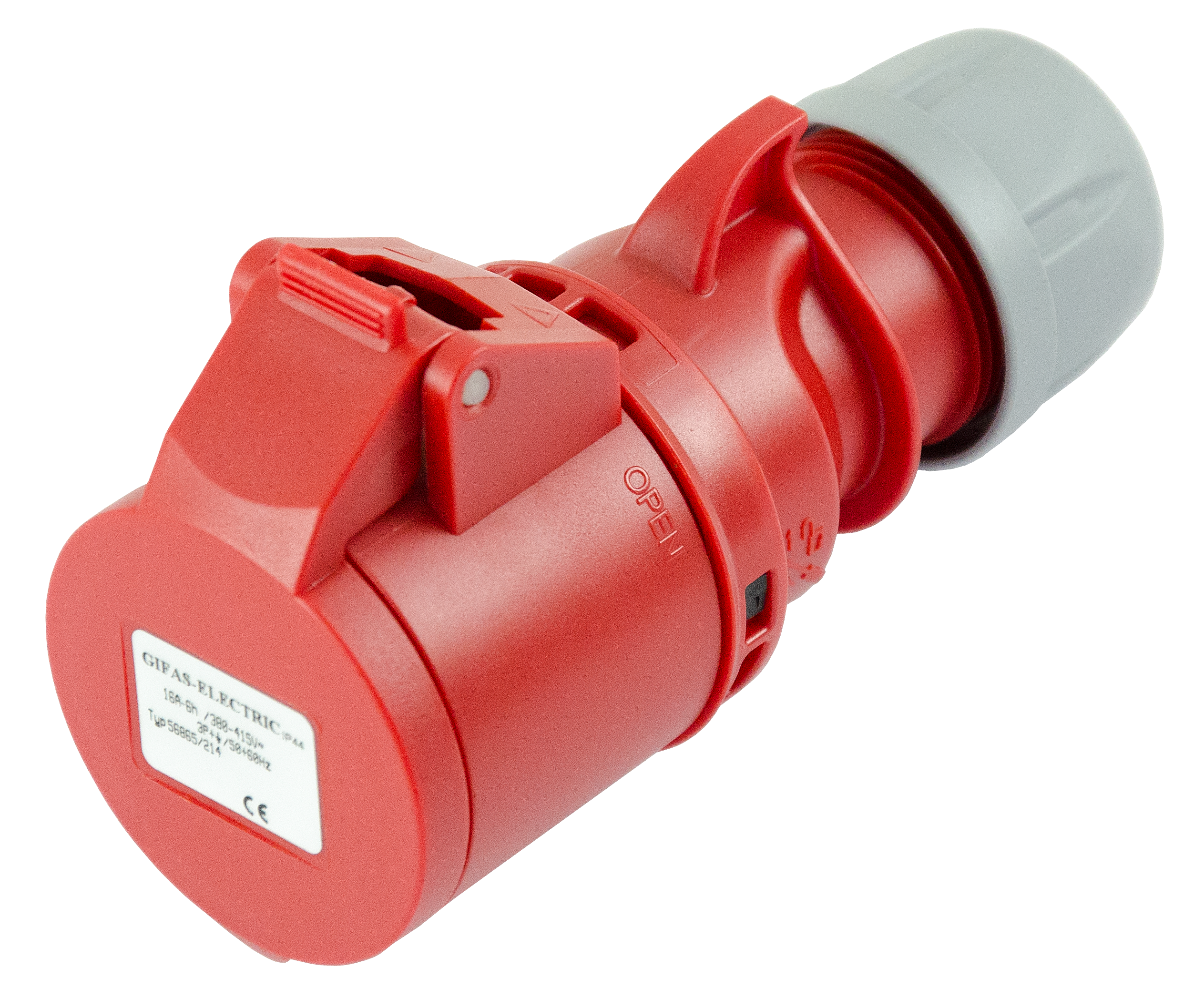 Presa in plastica CEE IP44/IP54