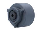 Cover cap with locking crew M20x1.5mm, plastic anthracite