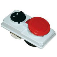 Presa da parete interbloccata CEE IP44/IP54