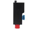 Small hard rubber distributor box type 2812, black