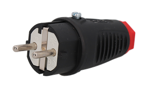 Spina Schuko in gomma IP54