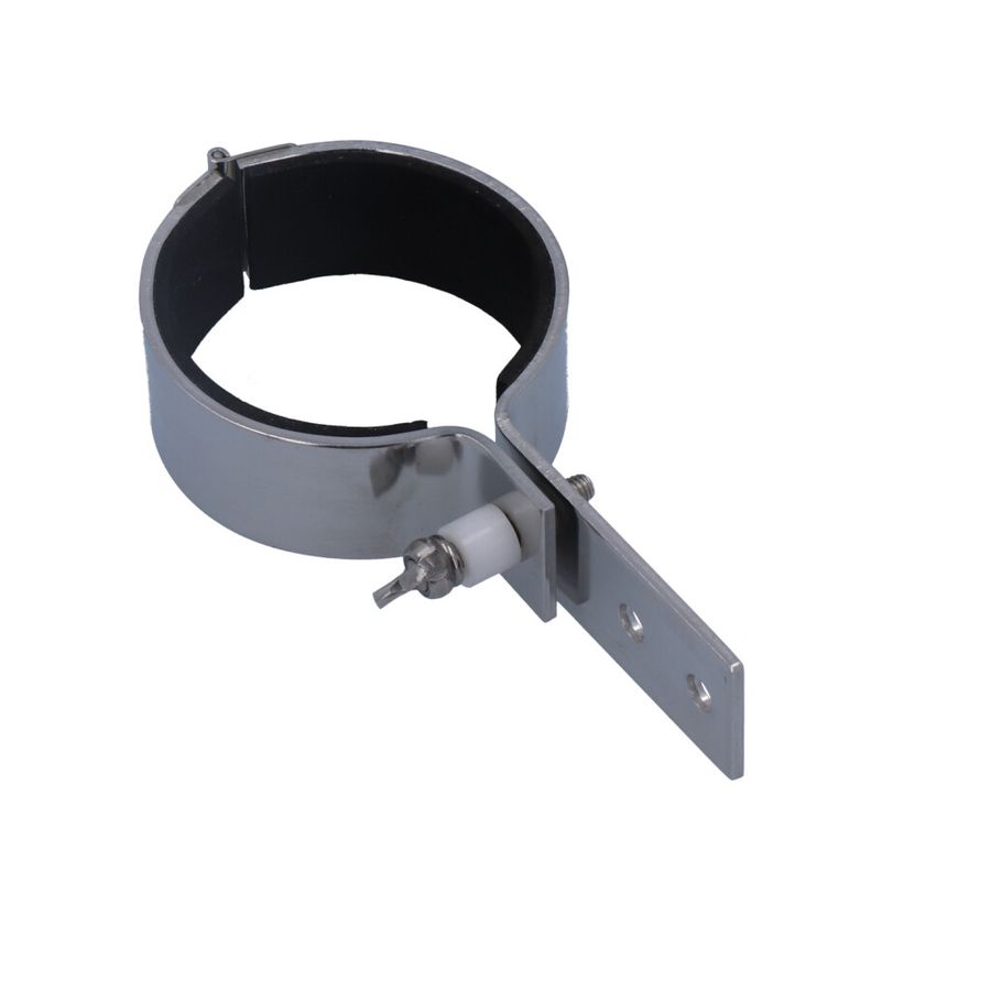 Holder A4, Ø70mm, straight surface mounting, 160mm