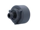 Cover cap with cable gland M20x1.5mm, plastic anthracite