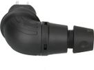 Right-angle plug type 15 IP55230-400V/10A/3P+N+PE black