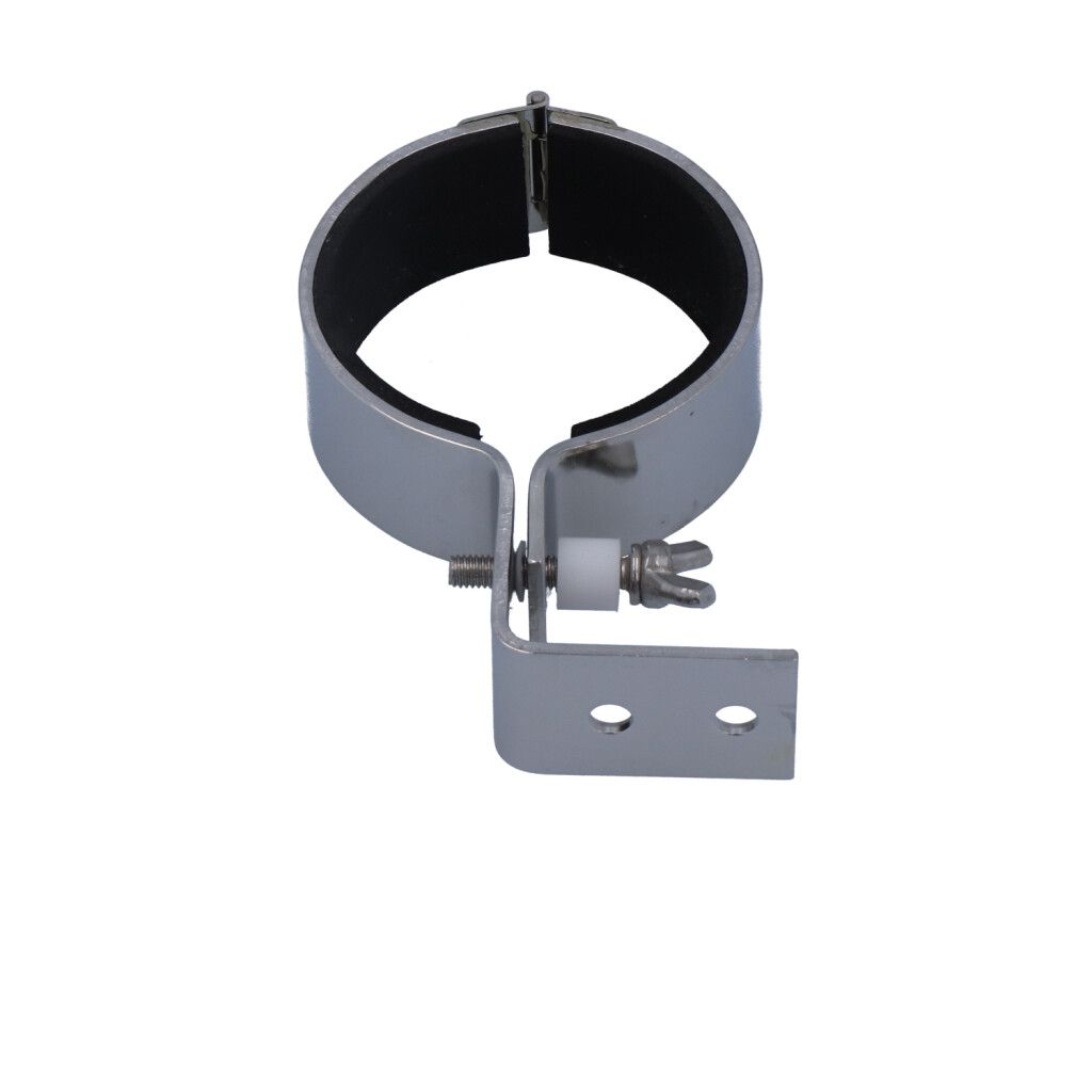 Holder A4, Ø70mm, wall mounting angled, 130mm