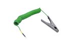 Single-pole heavy-duty stainless steel earthing clip,