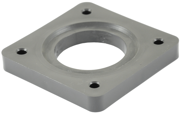 Packing set for cable gland polyamide black, clamping range 46-56mm, fixing accessories included