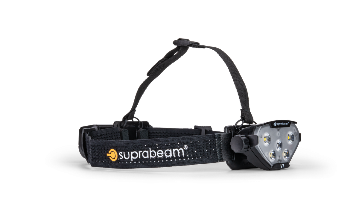 Lampada da testa LED Suprabeam V7 rechargeable