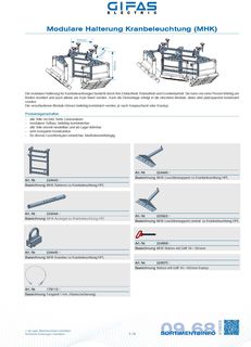 09 68 Support modulaire pour grue (SMG)
