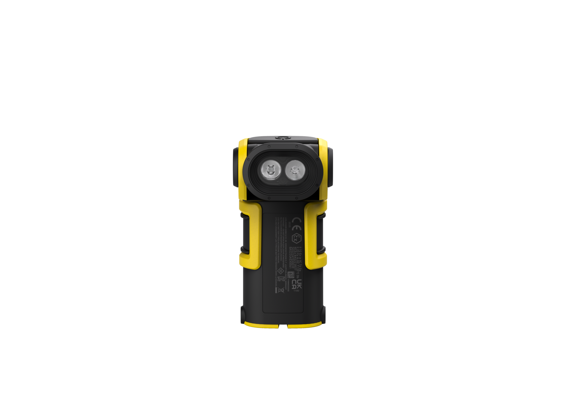 Torch light LED Ex EXC6R, yellow,zone 0/21, incl. rechar. battery Li-ion