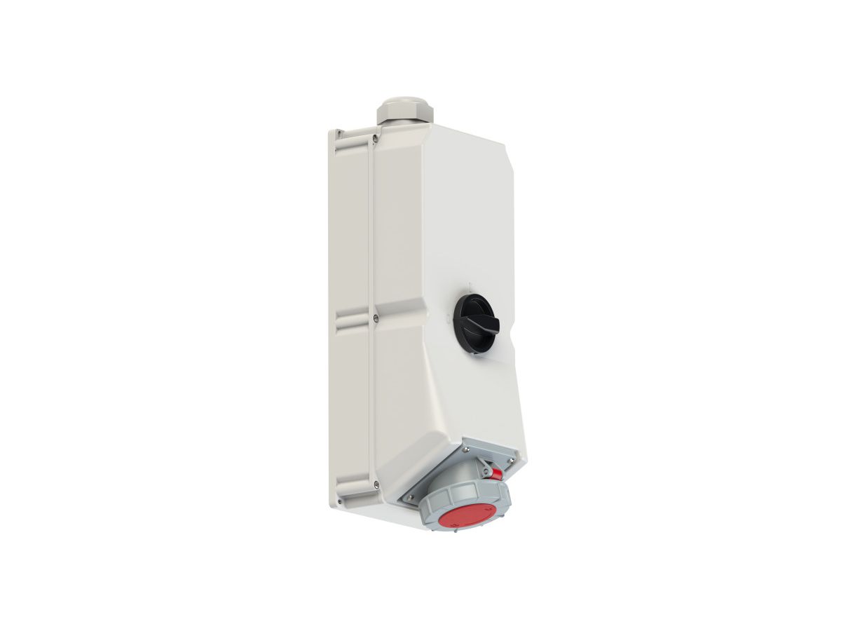 Safety wall socket with master switch CEE IP67 - GIFAS-ELECTRIC