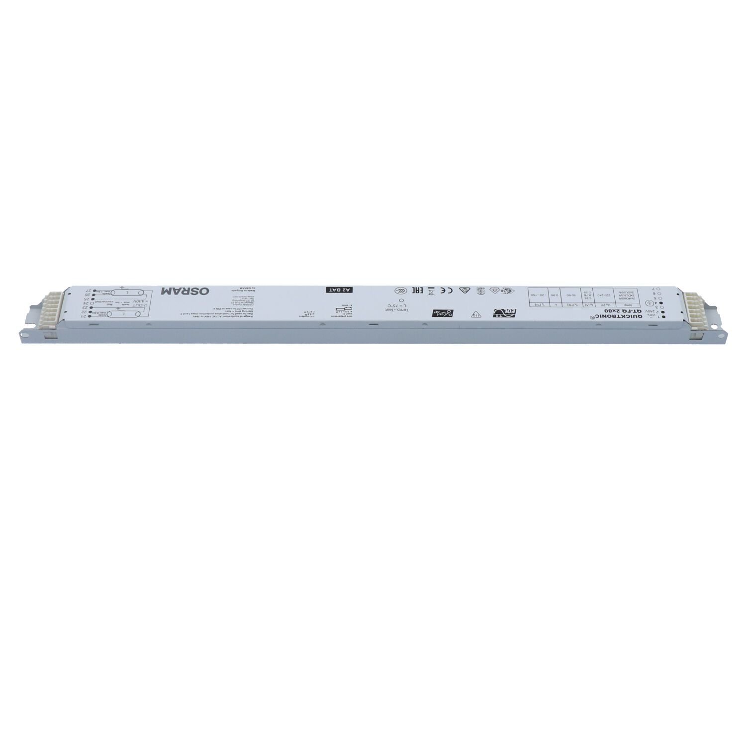 Alimentatore elettronico 230VAC/2x80W