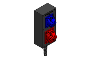 Small mobile distribution box type 2612