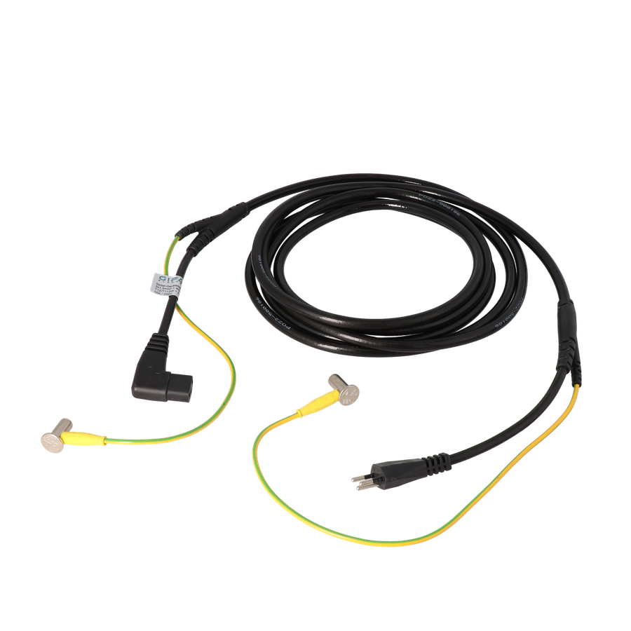 GIFAS hospital equipment cord set, black,