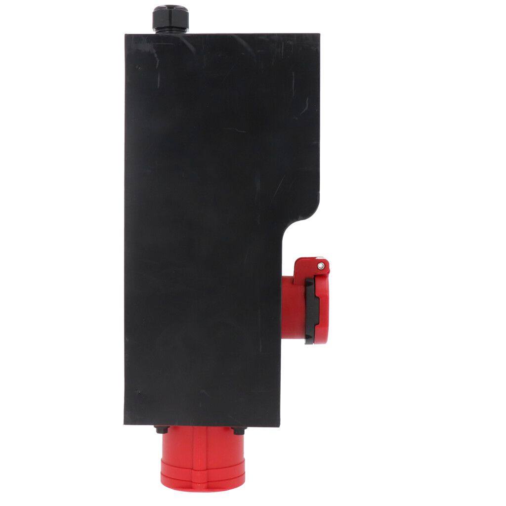 Small hard rubber distributor box type 2812, black