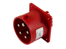 Plastic built-in plug CEE 32A/400V, 3P+N+PE/6h, IP44