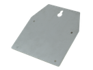 Plaque de montage inoxydable, V2A