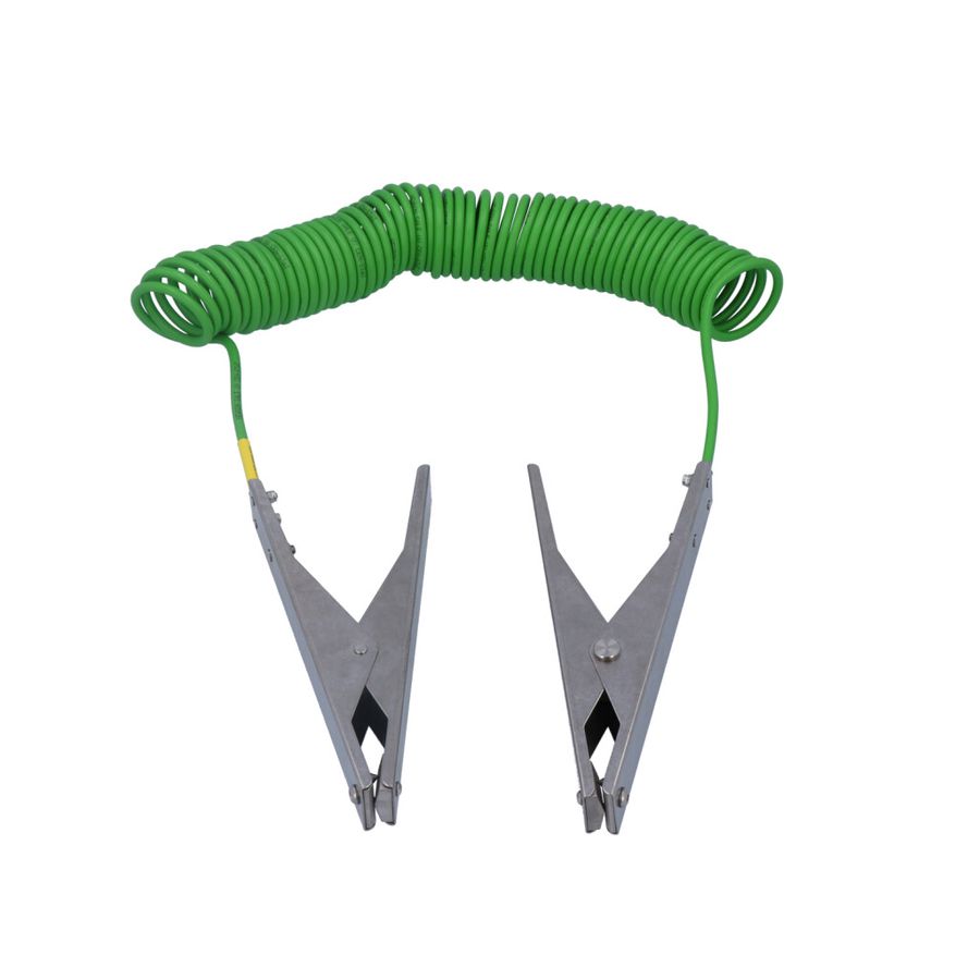 Two single-pole heavy-duty stainless steel earthing