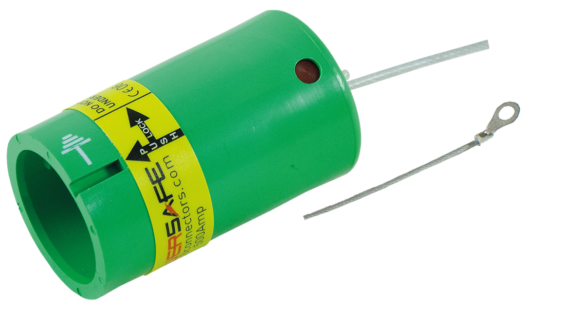 Protective cap IP67 green