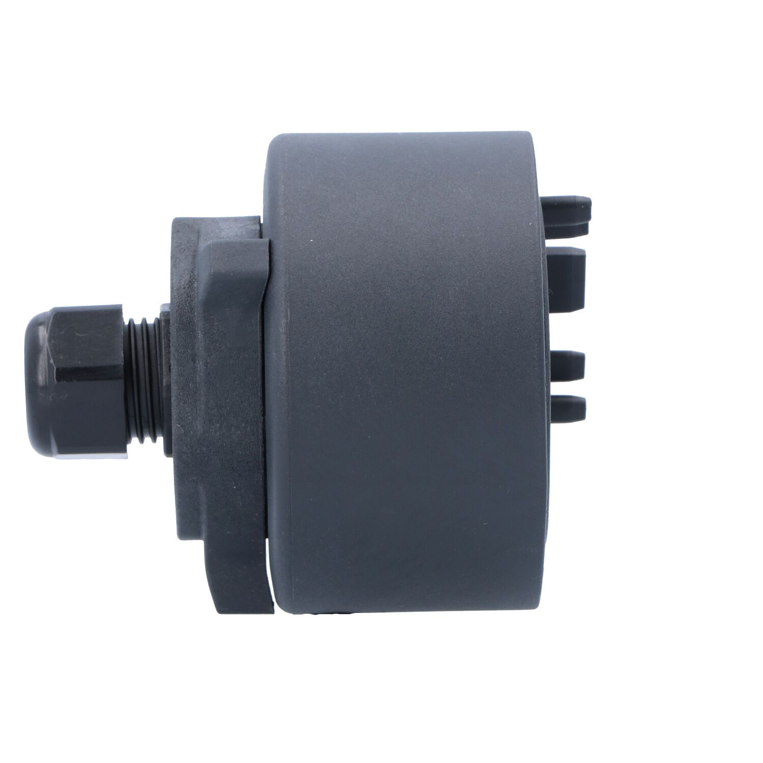 Cover cap with cable gland M20x1.5mm, plastic anthracite