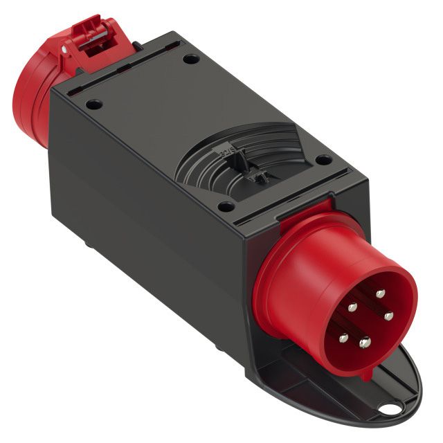 Übergangsstecker Phasenwender CEE mit Aufhängung