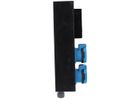 Small hard rubber distributor box type 1400, black