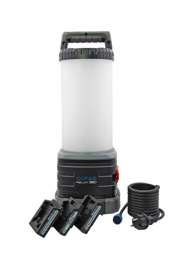 HyLum 360 rechargeable LED luminaire, 4000K,