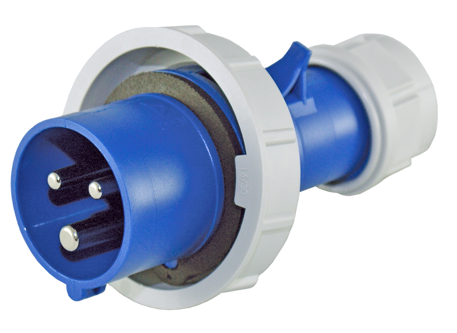 Plastic plug CEE IP67