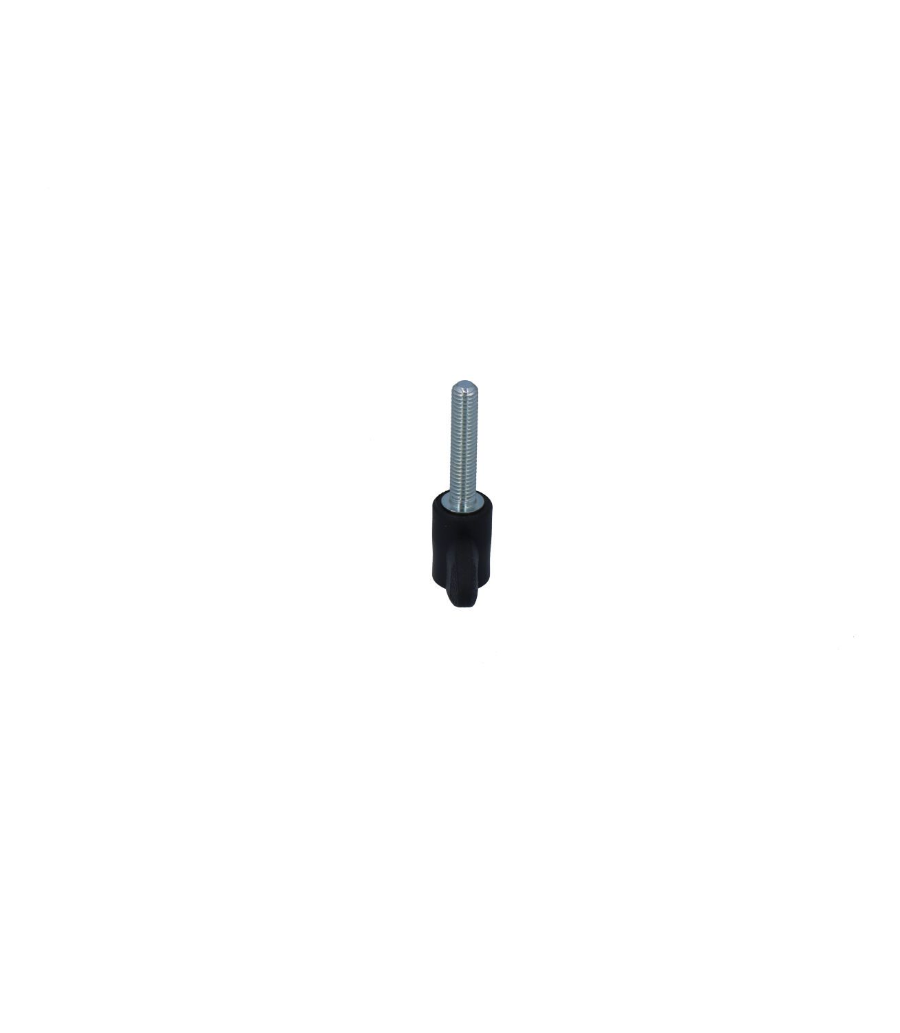 Vis à ailettes noire M5x25mm