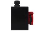 Small hard rubber distributor box type 2700, black