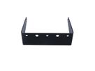 Wall mounting bracket, aluminium, black