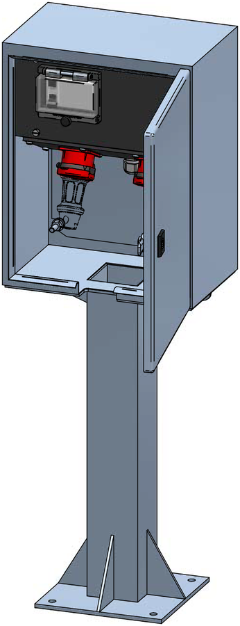 Boîtier de distribution apparent V2A