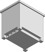 FONTO Polystyrene recess shutter block